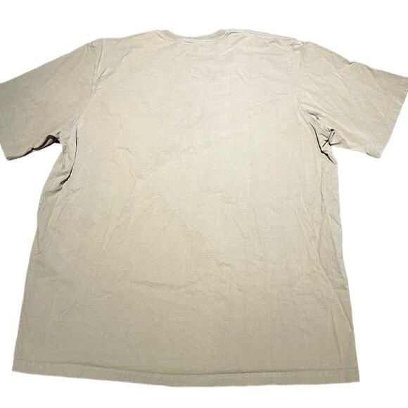 Carhartt Mens 3X Tall Tan Short Sleeve Pocket T-Shirt - Picture 2 of 7